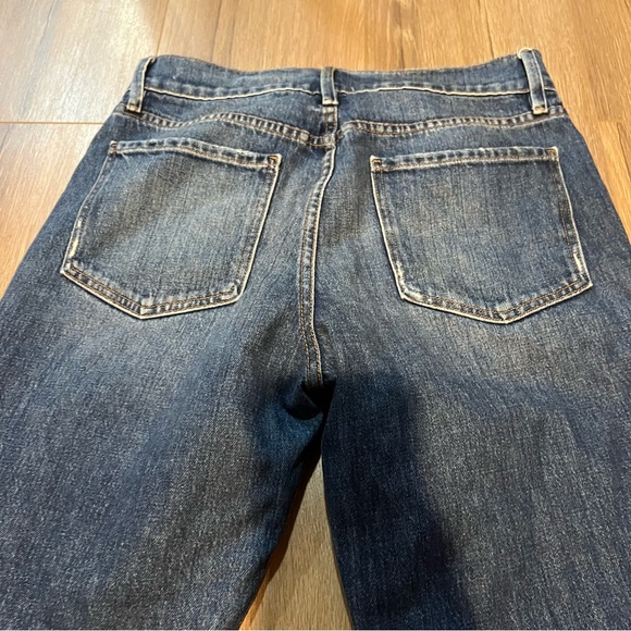 Frame Denim Le Sylvie Slender Straight in Halston Blue - Picture 10 of 12